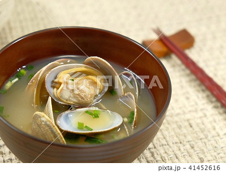 アサリの味噌汁 41452616