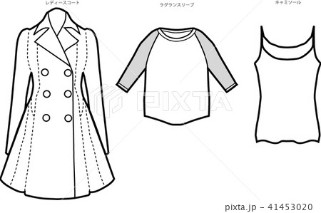 レディース　イラスト 41453020