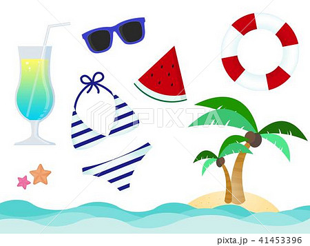 夏 スイカ 水着 41453396