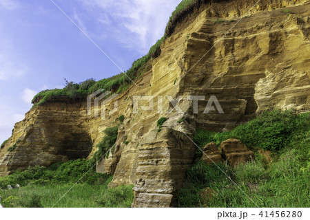 地層　断崖絶壁 41456280