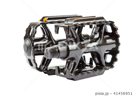 Bicycle pedals isolated on a white background. Bicycle pedals isolated on a white background. 41456951