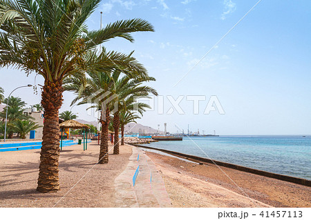 Aqaba beach view, Kingdom of Jordan 41457113