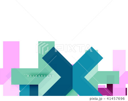 Multicolored abstract geometric shapes, geometry background for web banner Multicolored abstract geometric shapes, geometry background for web banner 41457696