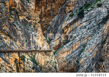 Caminito Del Rey, mountain path in Andalusia 41458514