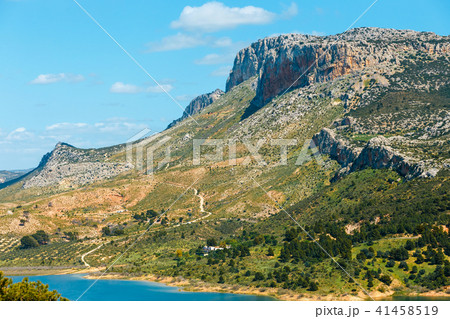 Beautiful mountain landscape near El Chorro Gorge 41458519