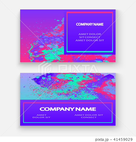 Neon cover design Fluid holographic gradient 41459029