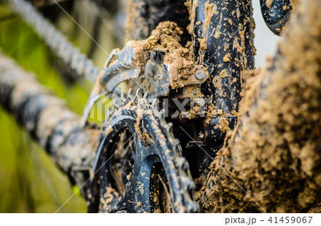 Dirt on the Bicycle Frame Dirt on the Bicycle Frame 41459067