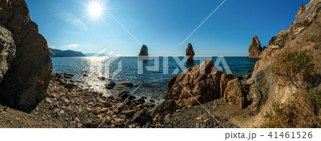 Beauty nature sea landscape Crimea Beauty nature sea landscape Crimea 41461526