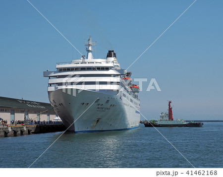 クルーズ客船ぱしふぃっくびいなす タグボートたていわ丸 クルーズ客船ぱしふぃっくびいなす タグボートたていわ丸 41462168