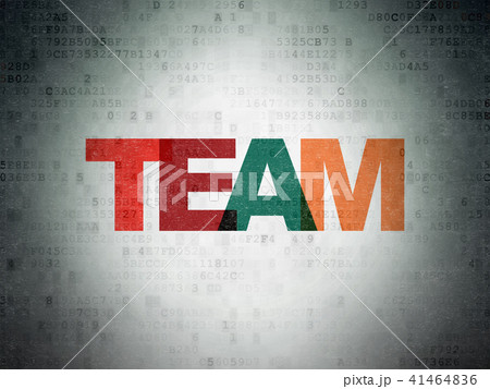 Business concept: Team on Digital Data Paper background Business concept: Team on Digital Data Paper background 41464836