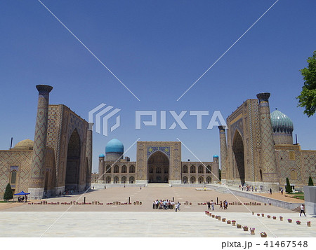 サマルカンドのレギスタン広場 41467548