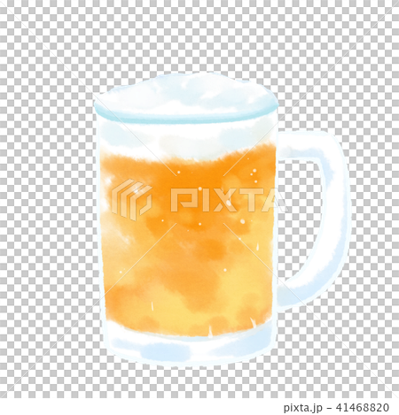 冷えている ビール イラストのイラスト素材