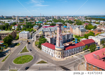 Historical fire-tower of Rybinsk, Russia 41473343