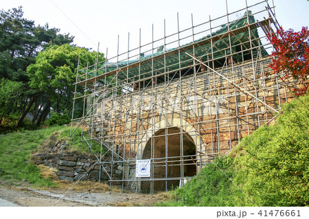 南漢山城 遺跡 城壁 41476661
