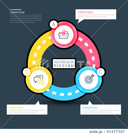 アイコン グラフ ビジネス 41477507