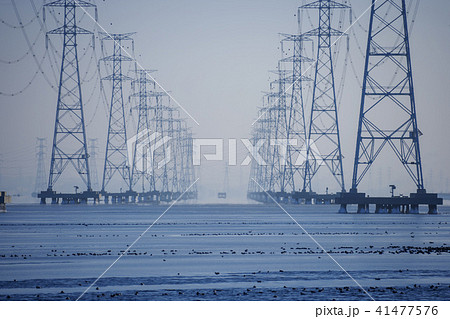 風景 送電塔 京畿道 41477576
