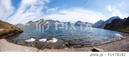 白頭山 風景 山 41478182
