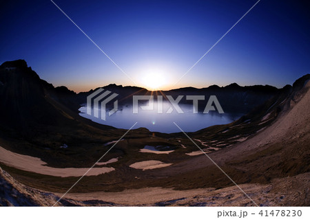 白頭山 風景 山 41478230