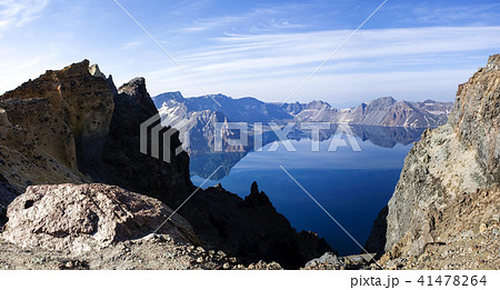 白頭山 風景 山 41478264