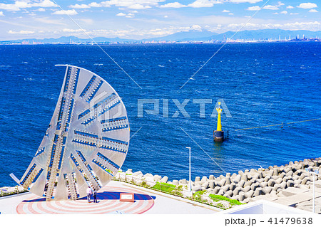 「海ほたる」から眺める東京湾・横浜方面 41479638