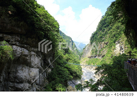 台湾の 峡谷 岩 41480639