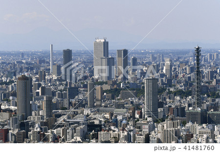 日本の東京都市景観 池袋副都心などを望む 日本の東京都市景観 池袋副都心などを望む 41481760