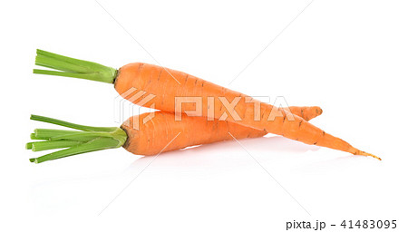 carrot on white background carrot on white background 41483095