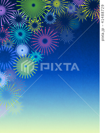 背景素材 花火 背景素材 花火 41488729