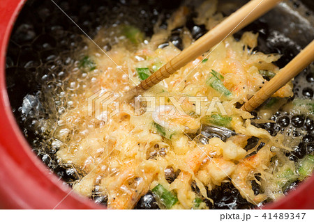 かき揚げ かき揚げ 41489347