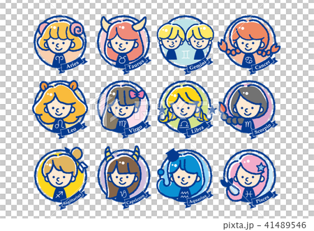 12星座アイコンイラスト 41489546