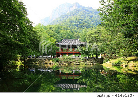 白羊寺 楼閣 池 41491307