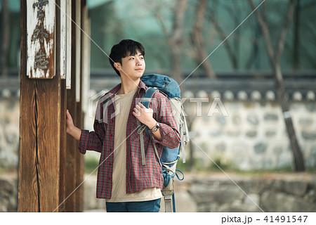 旅行 若い男 若い男性 41491547