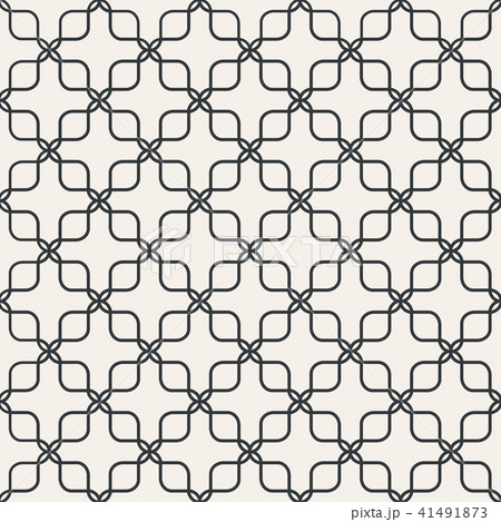 Square line weave seamless abstract pattern vector Square line weave seamless abstract pattern vector 41491873