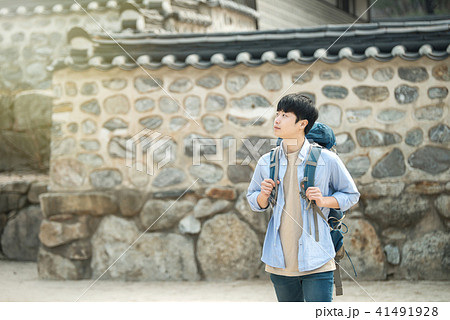 旅行 若い男 若い男性 41491928