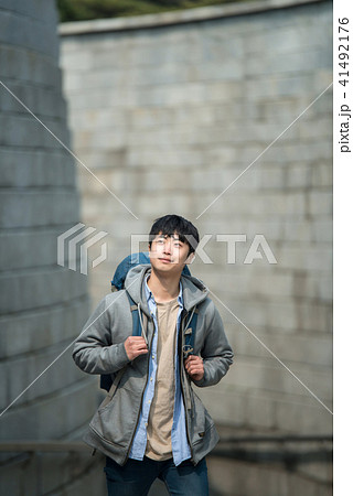 旅行 若い男 若い男性 41492176