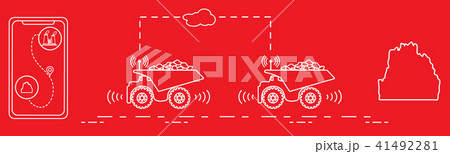 Smart transportations and trucking 41492281