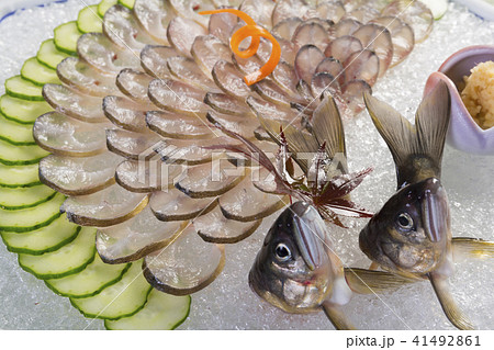 鮎の背ごし 41492861