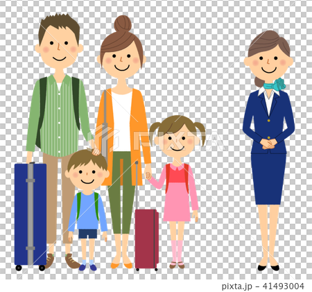 家庭和製服的女人 41493004