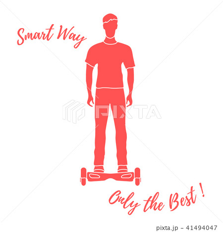 Stylized icon of modern young man standing on Stylized icon of modern young man standing on 41494047