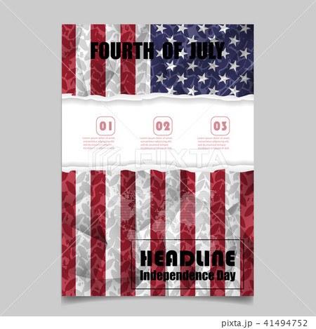 4th July Independence day background design. 41494752