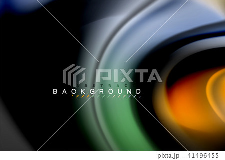 Fluid liquid colors design, colorful marble or plastic wavy texture background, glowing multicolored Fluid liquid colors design, colorful marble or plastic wavy texture background, glowing multicolored 41496455