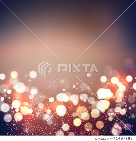 Abstract background. Festive elegant abstract background with bokeh lights 41497395