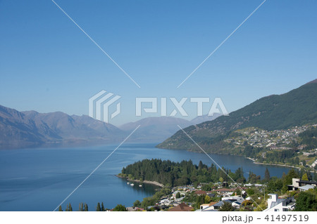 <ニュージーランド>クイーンズタウン ワカティプ湖 <ニュージーランド>クイーンズタウン ワカティプ湖 41497519