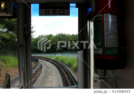 西武山口線の最前部車窓(2) 41498045
