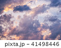Texture of bright evening sky during sunset 41498446
