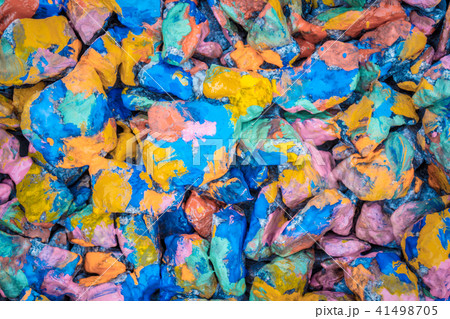 abstract background of the plane lying on colored stones abstract background of the plane lying on colored stones 41498705