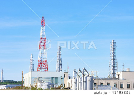 荒浜海岸から望む柏崎刈羽原子力発電所 41498835