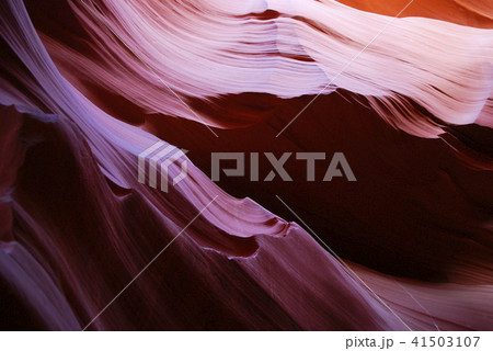 Purple slot Antelope Canyon in Navajo reservation Purple slot Antelope Canyon in Navajo reservation 41503107