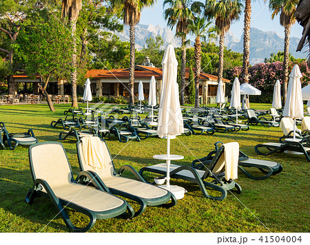 Early morning in hotel, Kemer, Turkey 41504004