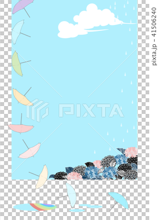 紫陽花と傘2 41506240